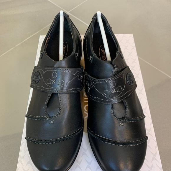 Aetrex Corinne Comfort Leather Shoes Monk Strap Loafers - Picture 3 of 8